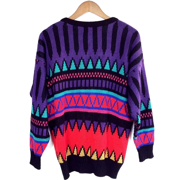 Vintage 90's Western Connection Cardigan Sweater - Picture 3 of 5